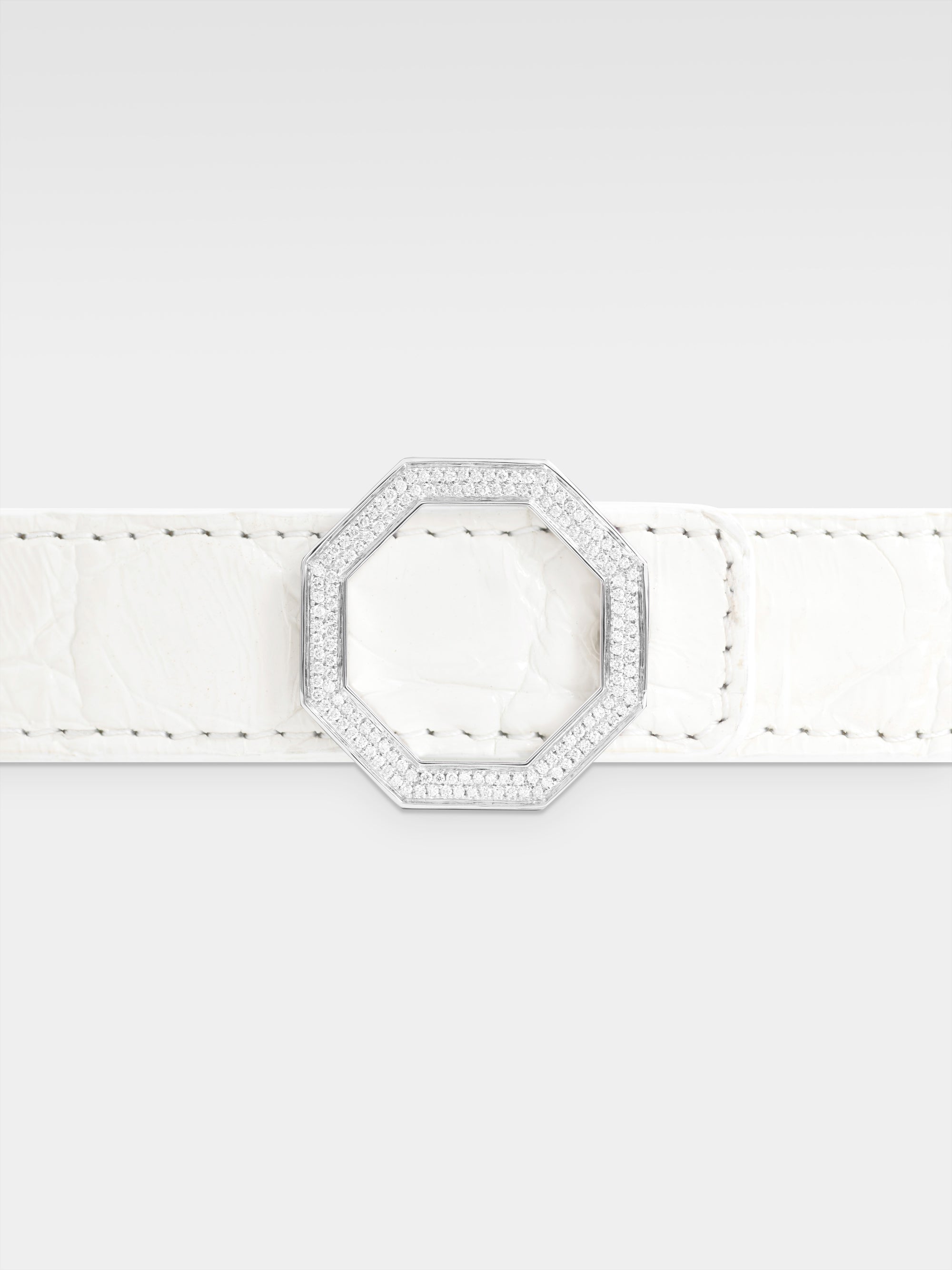 Andromeda Belt - White Caiman