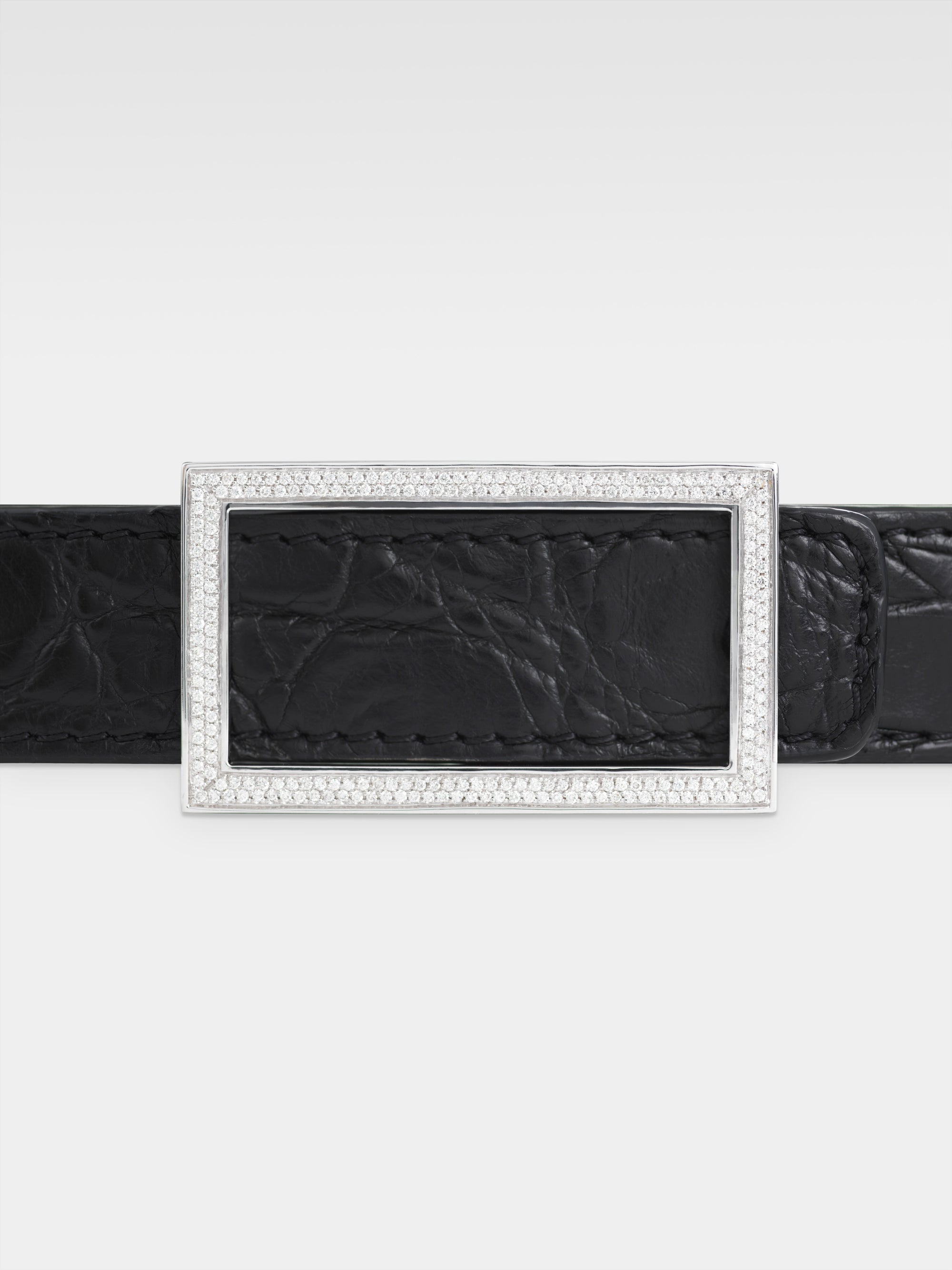 Danae Belt - Black Caiman