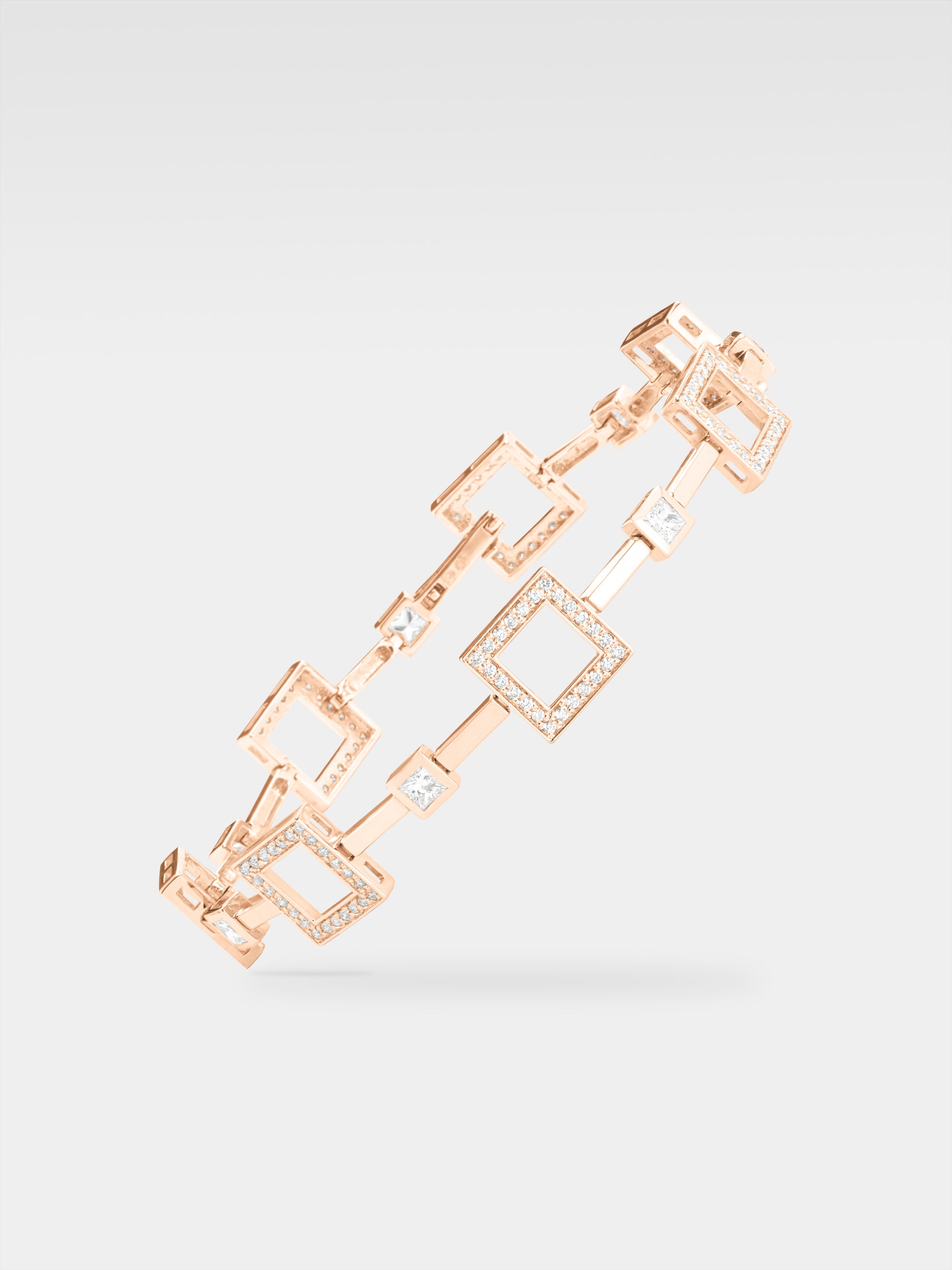 Iuno Bracelet - Rose Gold, Diamonds