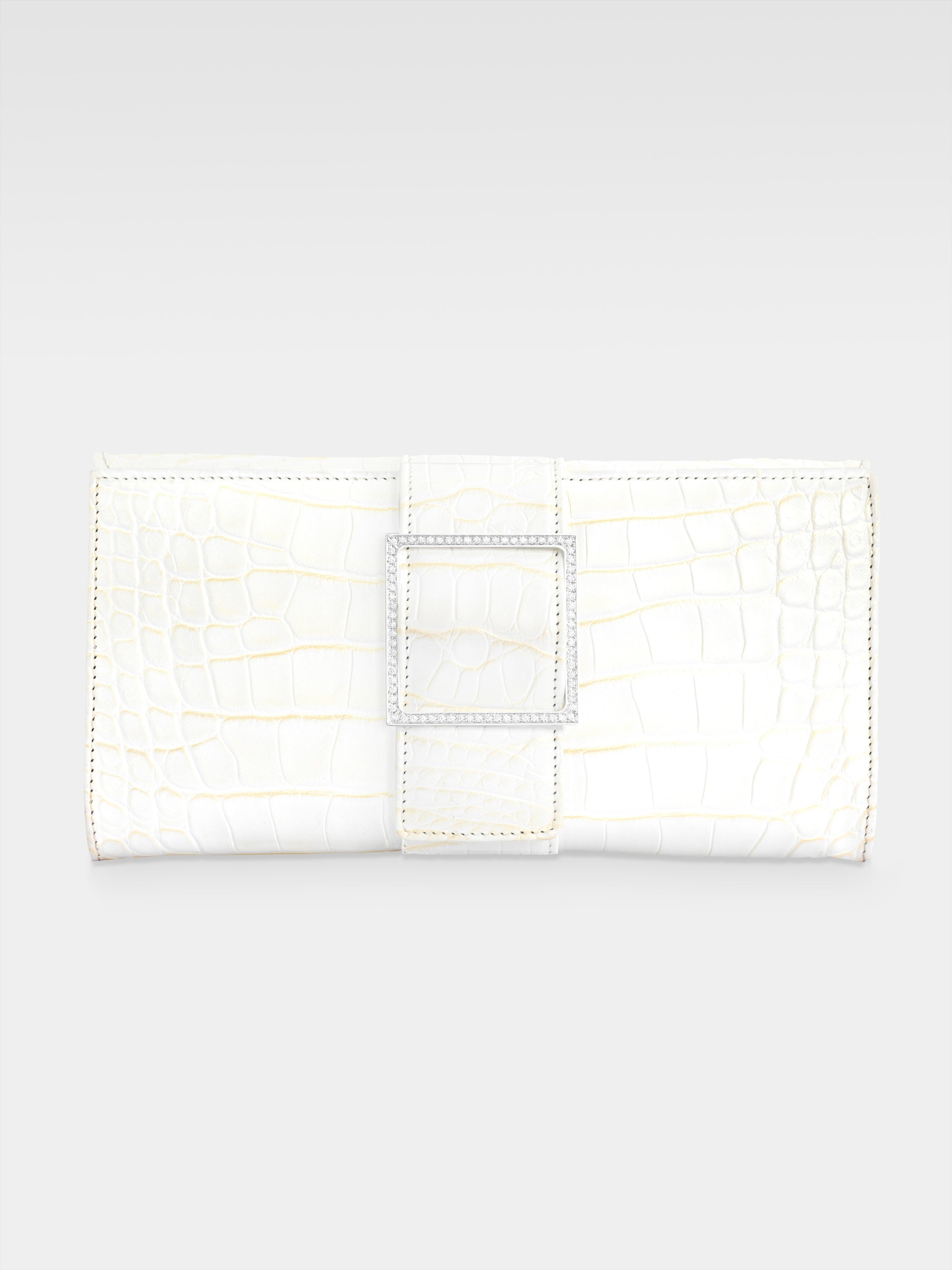 Sibilla Clutch - Golden White