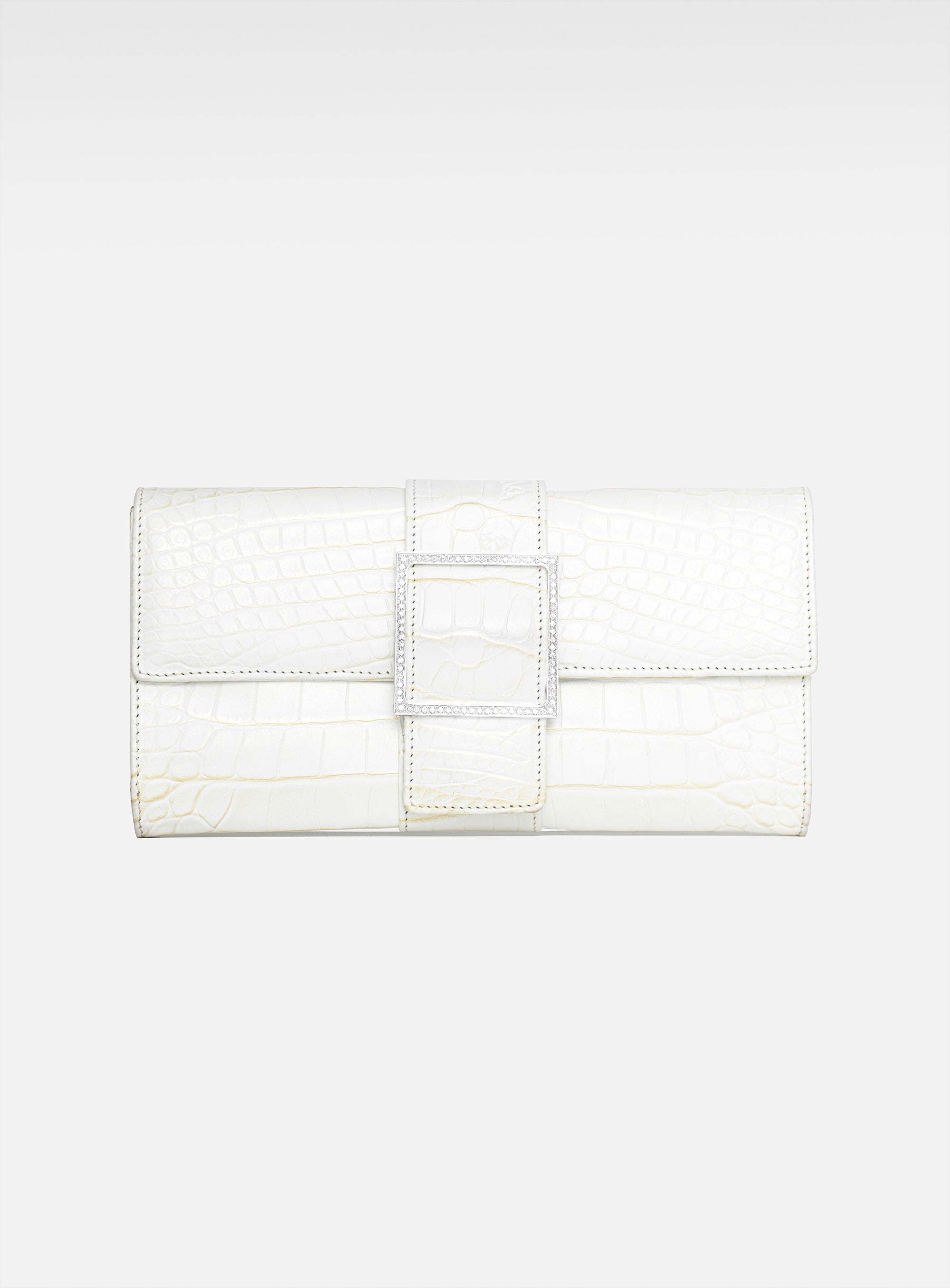 Sibilla Clutch - Golden White